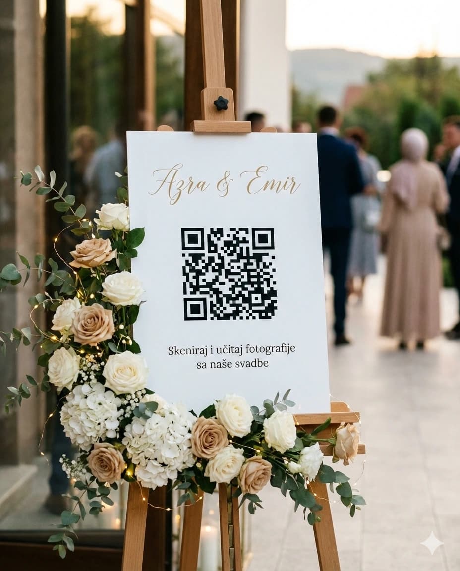 Mladenci na dan svadbe - svadbene fotografije u punoj kvaliteti